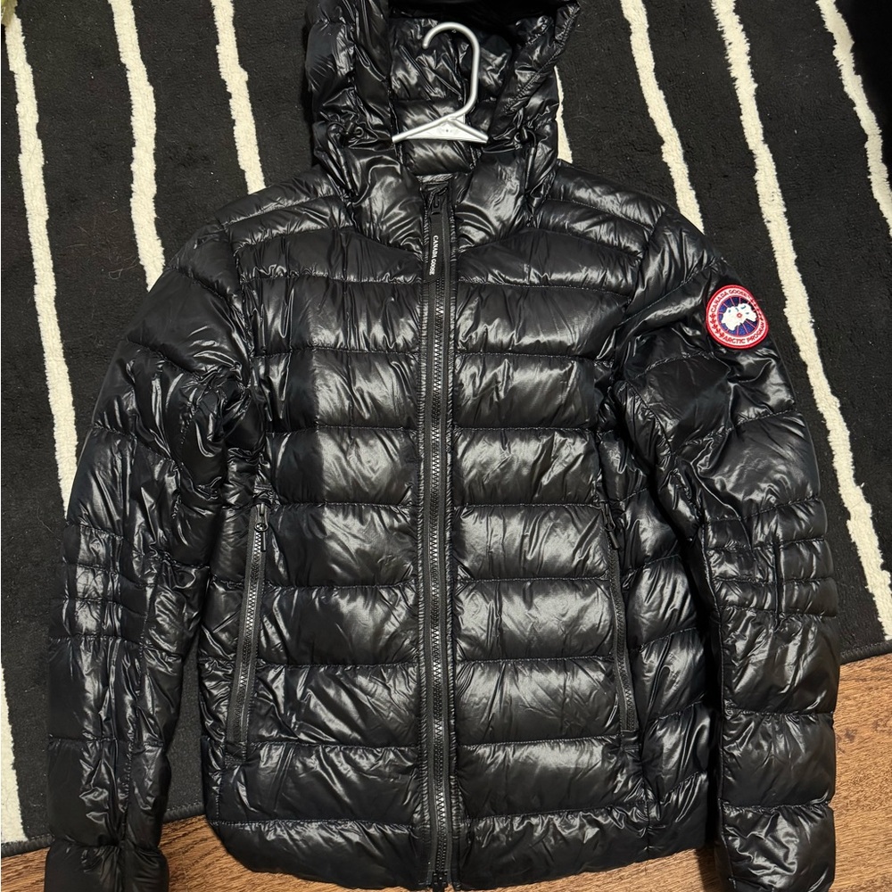 Canada Goose Shiny Black Puffer Jacket